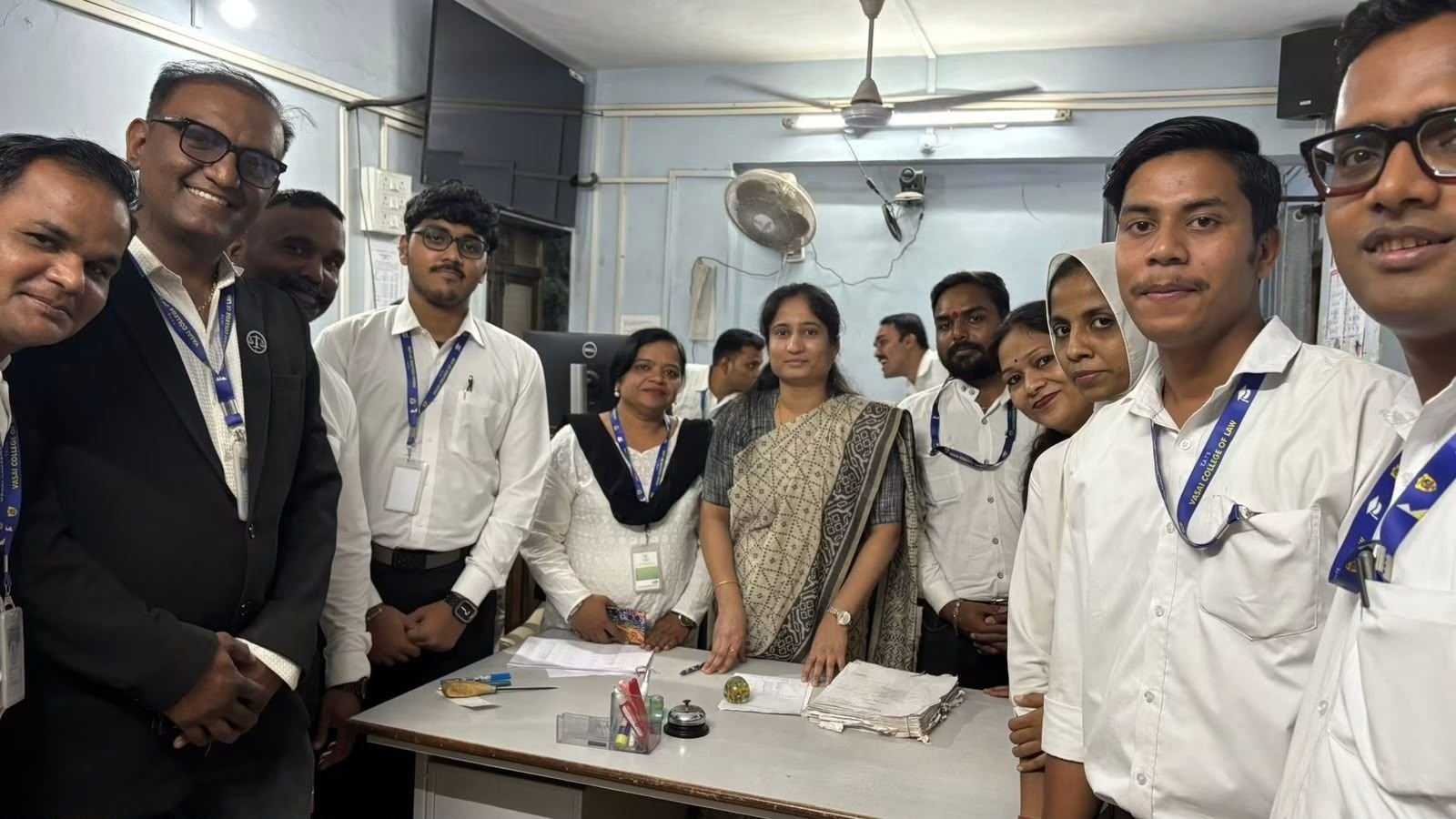 Students at Lok Adalat, Vasai Court – photo 2