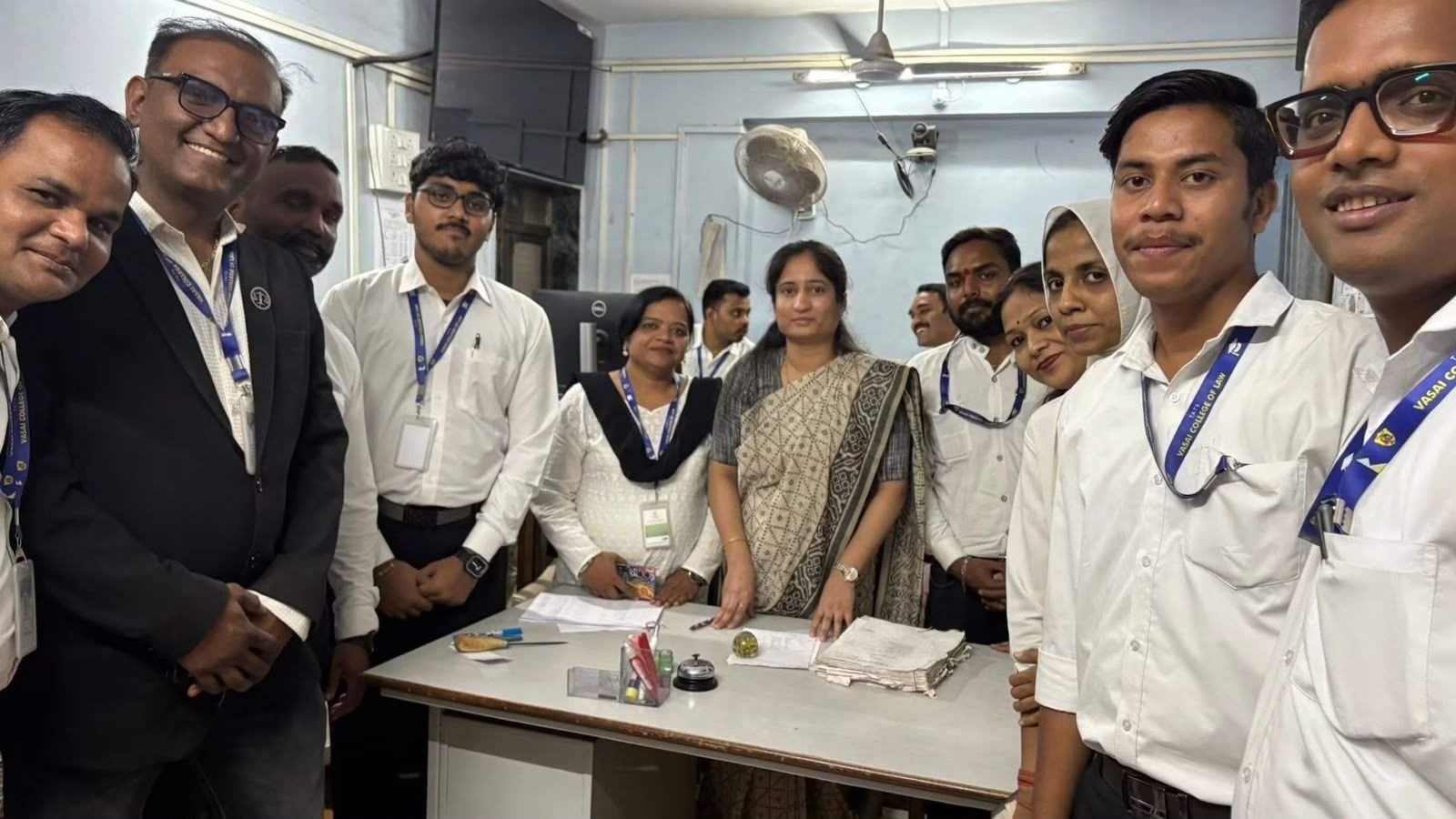 Students at Lok Adalat, Vasai Court – photo 3